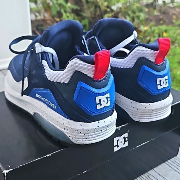 DC SHOE CO. VANDIUM SE MENS NAVY SNEAKER size 6 USA new in box - Picture 7 of 16